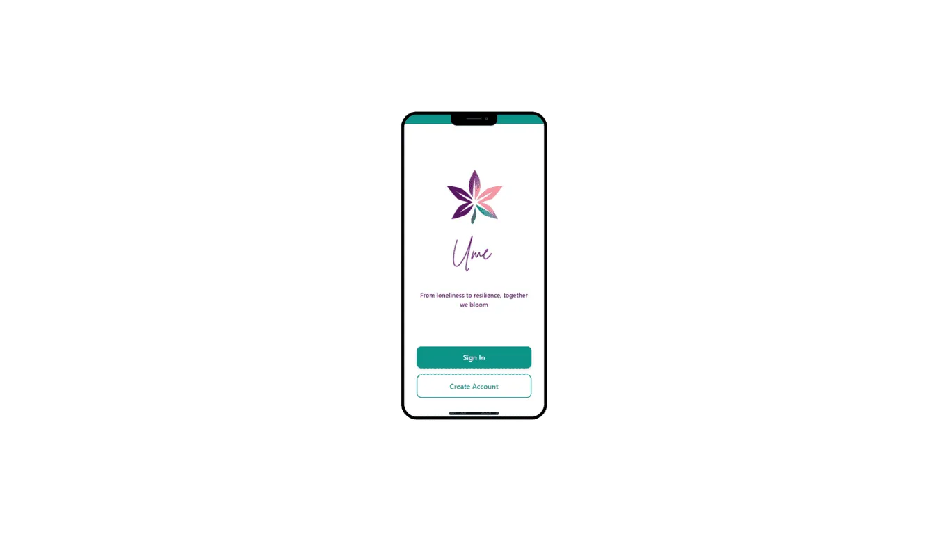 The Arias app open on a phone, showing a peer group conversation